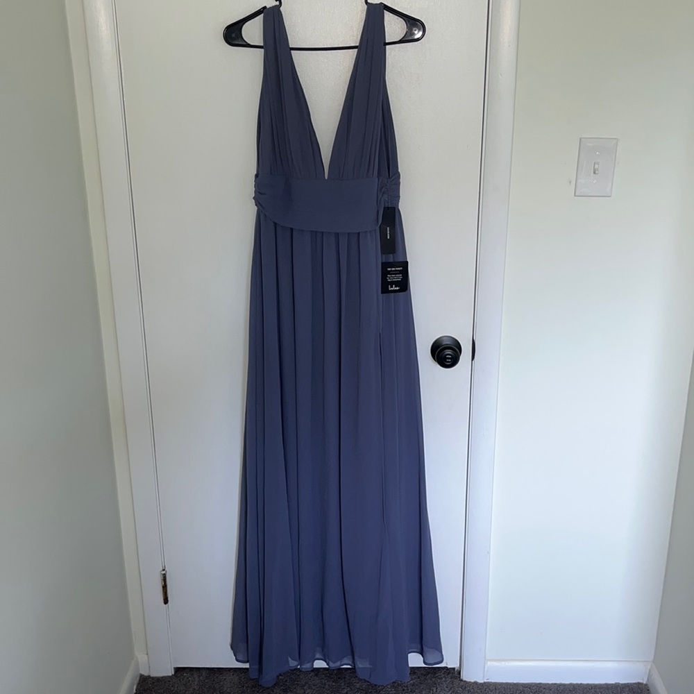 Heavenly Hues Denim Blue Maxi Dress By LuLu’s
